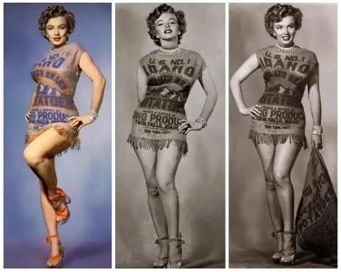 “”””マリリン・モンローは服が苦手で、人としてはあまり良くありません””””