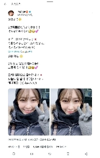 生魚を食べるために韓国に来た翼舞