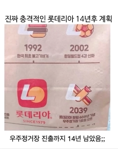 ロッテリアの残り14年間の目標