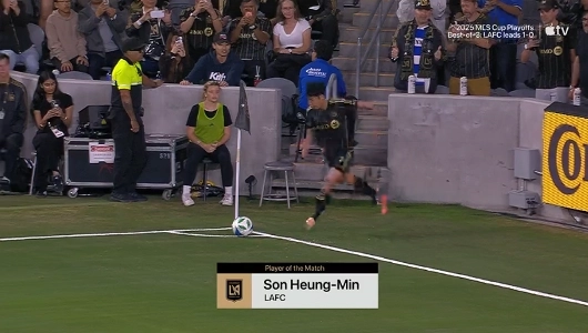 【LAFC対オースティン】ソン・フンミンがマン・オブ・ザ・マッチに選出