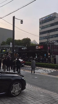 (SOUND)三成駅近くの関釜チキンは大混乱だという