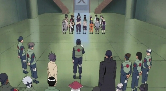 ナルトの中級忍者試験はとんでもなかった。