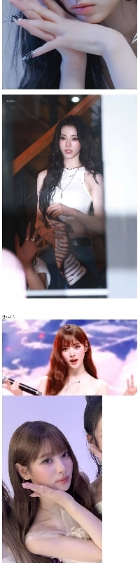 前髪の有無は好みによって異なります。