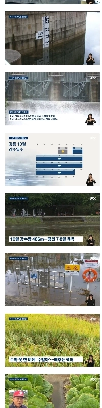 夏に深刻な干ばつに見舞われた江陵の現状