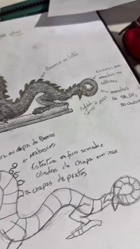 (SOUND)500時間かけて作られたドラゴン