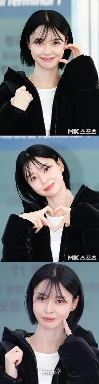 クォン・ナラ、ショートヘアの今日の空港写真jpg