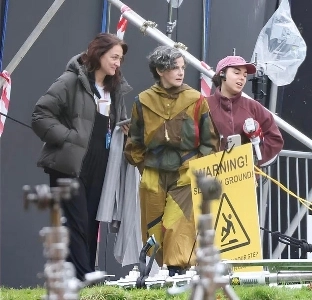 ハリー・ポッター ドラマ版 ホグワーツのほうき教室撮影写真