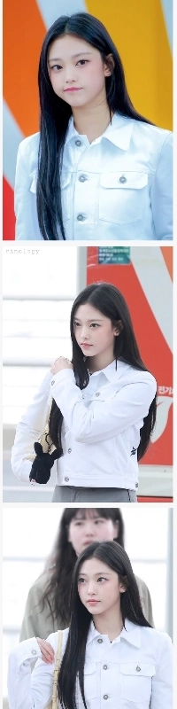 新しいジーンズのヘリンは本当に独特の美しさです。