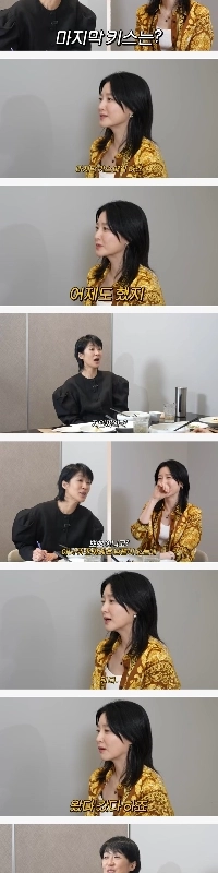 イ・ヨンエさんは、20歳も年上の夫であるにもかかわらず、毎日キスをしているという。