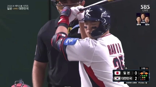 (SOUND)日韓戦で1点追加する韓国の戦略 野球