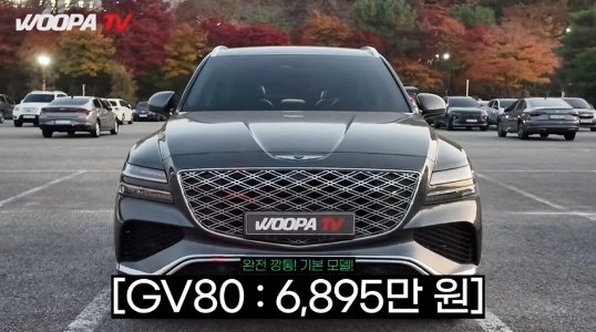 フルオプション GV70 とブリキ缶 GV80