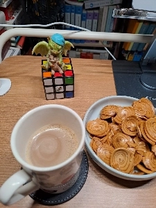 ミックスコーヒーを飲みました。