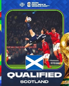 (SOUND)後半ロスタイムにスコットランドがゴール