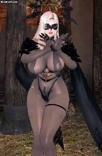 実際、マビノギ英雄伝の女性キャラクターのカスタマイズはナイトゲームそのものです。