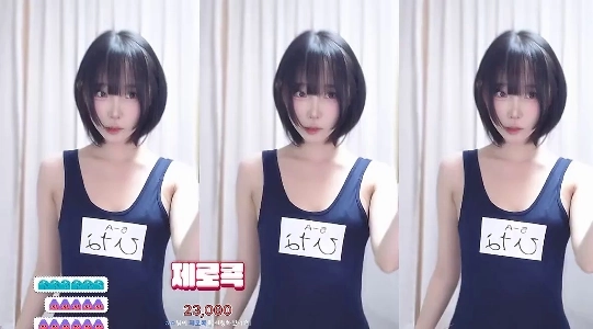 (SOUND)チジジク女カムシメビンフォロワー9000人感謝記念スク水ミズの反応