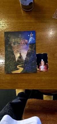 『ウィキッド・フォー・グッド』を観てから出てきました。