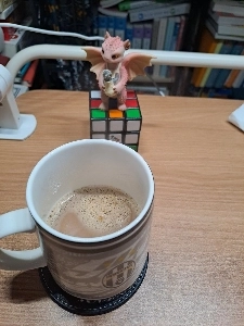 ミックスコーヒーを飲みました。