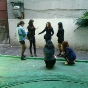 ここを通れば確実に彼女が見つかる路地。