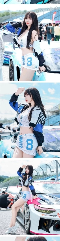 レーシングモデルとしても活躍する9頭身、Fカップボディ。