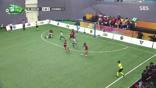 (SOUND)「体育会カリーナ」キム・ミンジのゴール得点少女の意外な能力