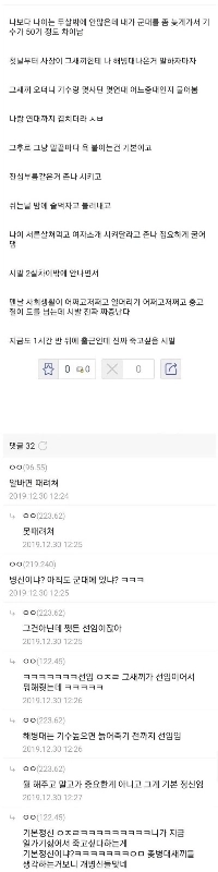 バイト先で海兵隊の先輩に会いました。