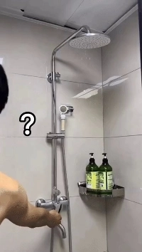 安心の水圧のシャワー