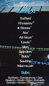 マンシティはほぼ満員だった。