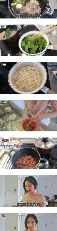 韓国に行けない夫のために日本人妻が韓国料理を作る
