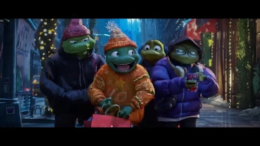 ニンジャ・タートルズがマスクを外すと、ただバカな気分になります（笑）。