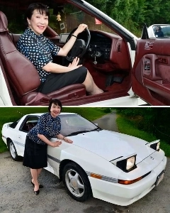 高市早苗首相が運転する車