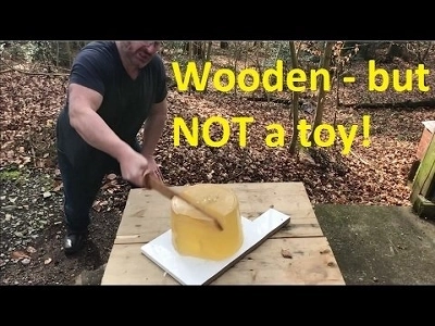 刃のない木刀の破壊力。