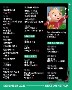 Netflixの12月の新ラインナップ