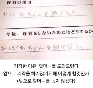 日本の小学生：これからは遅刻しませんよ！