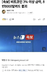 ビットコインが3％以上下落