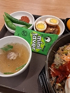 本日の朝食（ドルソビビンバ）