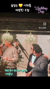 (SOUND)クールなイ・ジェフン、初めて結婚のお祝いを伝える