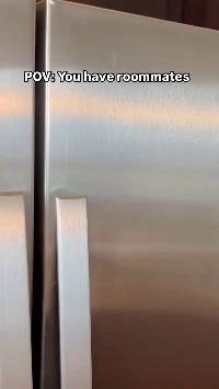 (SOUND)共同アパートで共有するための特別な冷蔵庫