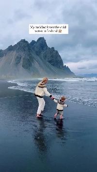 (SOUND)アイスランドのビーチ