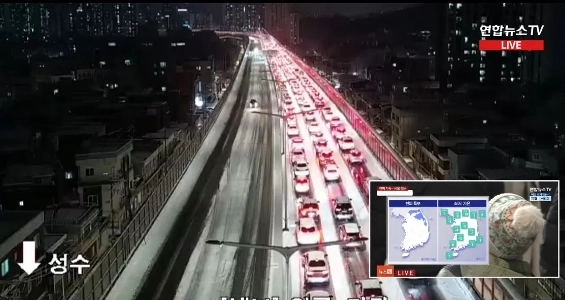 [速報] ソウル都心環状道路全区間立ち入り規制