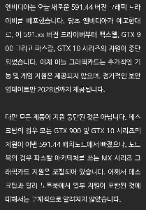 NVIDIA、GTX 900 および GTX 10 シリーズのサポートを終了