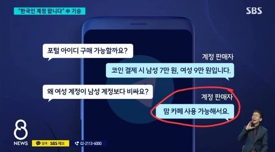 なぜ韓国人女性の個人情報は男性よりも高価なのか