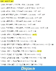 パク・ナレマネージャーの平均勤務時間