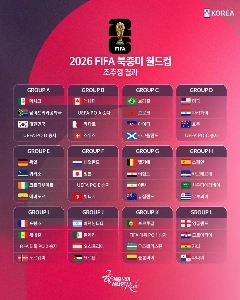 ワールドカップグループ編成結果ㄷㄷ
