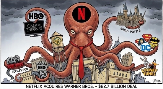 Netflixによるワーナー買収