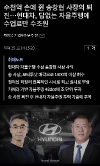 論争のさなか、現代自動車も士気を大きく傷つけられた。