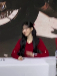 (SOUND)昨日のaespaファンサイン会冬の表情