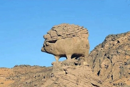 サハラ砂漠のヤマアラシ岩.jpg