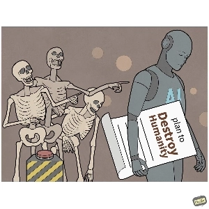 人間に嘲笑された人工知能の極限の選択.マンガ