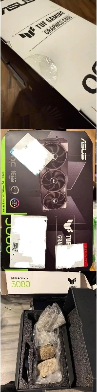 RTX 5080を購入しましたが、石のようなものです。