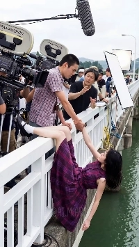 (SOUND)映画『オールド・ボーイ』の撮影現場が流出